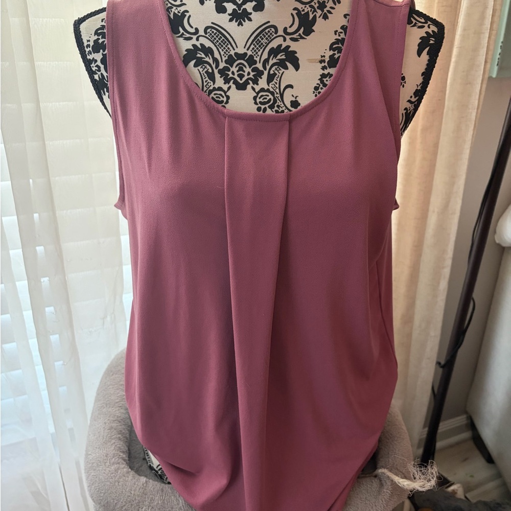 Ann Taylor Mauve Tank Top